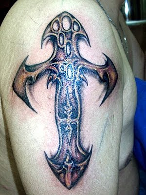 Cross Tattoo Designs For Men Picture Cool Cross Tattoo Designs For Men
