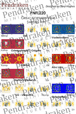 PNFL220   Swedish flags, type 1