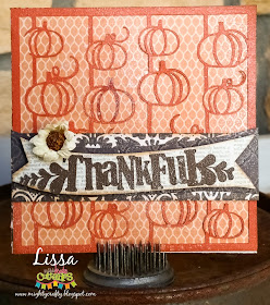 Thankful Card by Lissa for Miss Kate Cuttables