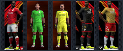 Standard Liège kits 16-17