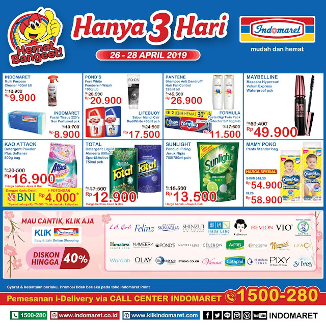 #Indomaret - #Promo #Katalog JSM Periode 26 - 28 April 2019