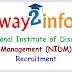 National Institute of Disaster Management Recruitment 2020-Application Form