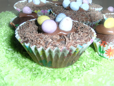 Easter nest fairy cakes!