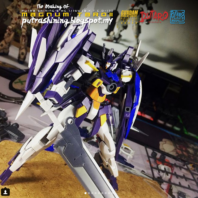 The Making of HGBD 1/144 Gundam AGE II Magnum Custom Build Citadel Paints by Putra Shining