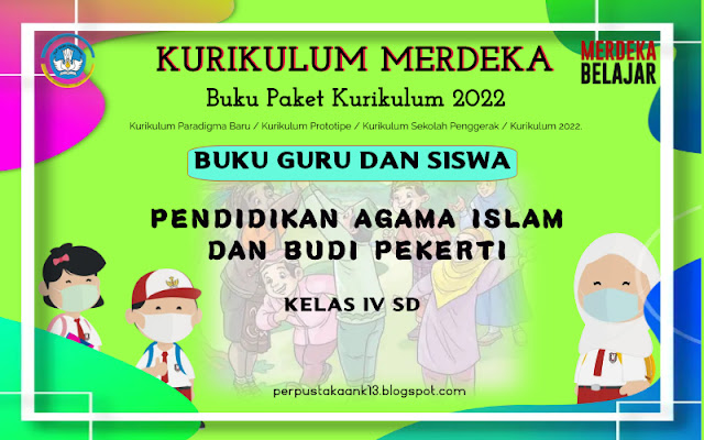 Buku Penggerak Pendidikan Agama Islam (PAI) Kelas IV SD Kurikulum 2022