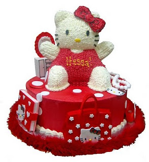  Kitty Birthday Cake on Hello Kitty Cake Ideas For Your Birthday Parties