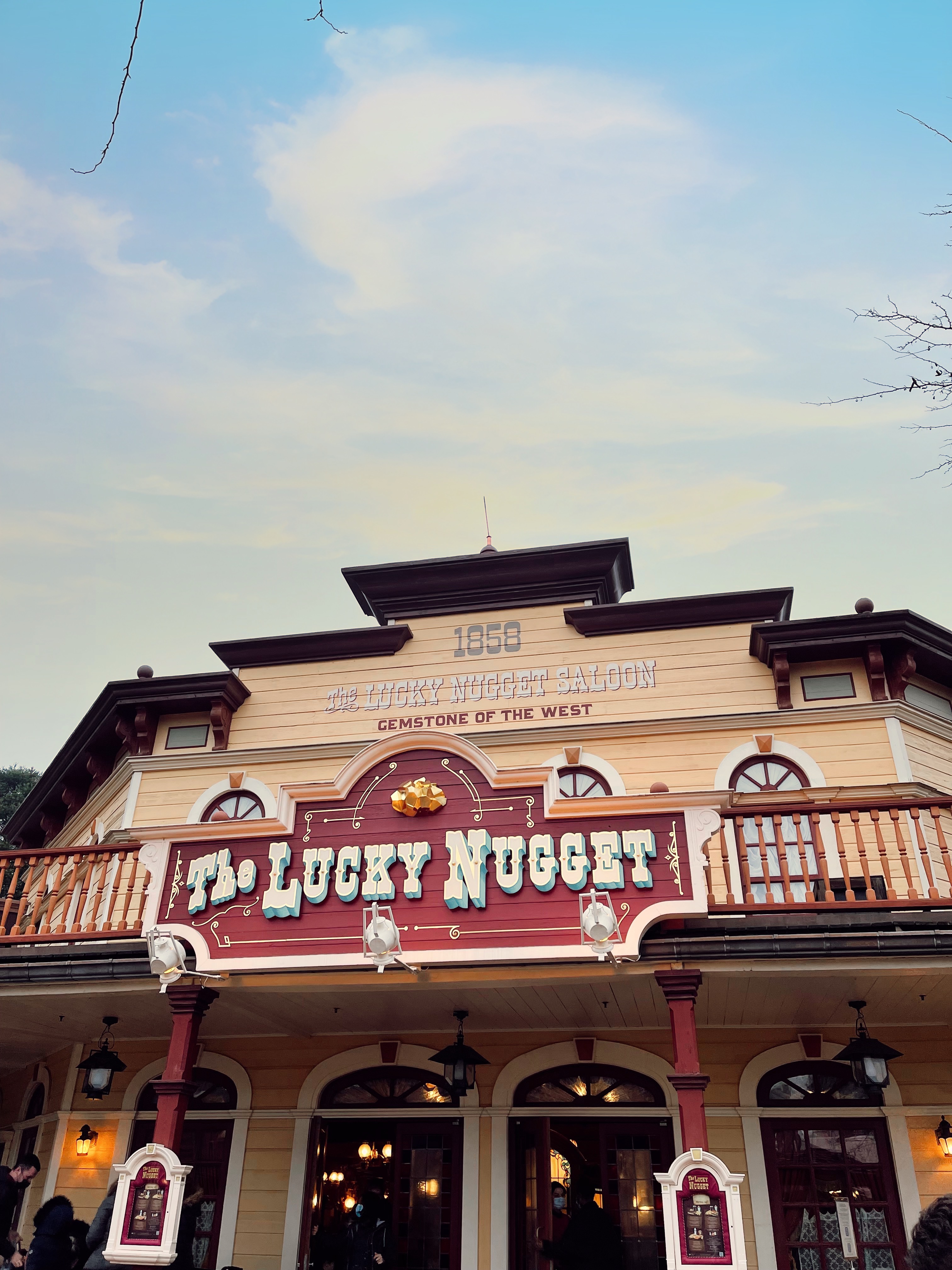 Restaurante The Lucky Nugget Saloon Disneyland Paris