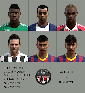 Download Facepack PES 2013 by Tunizizou