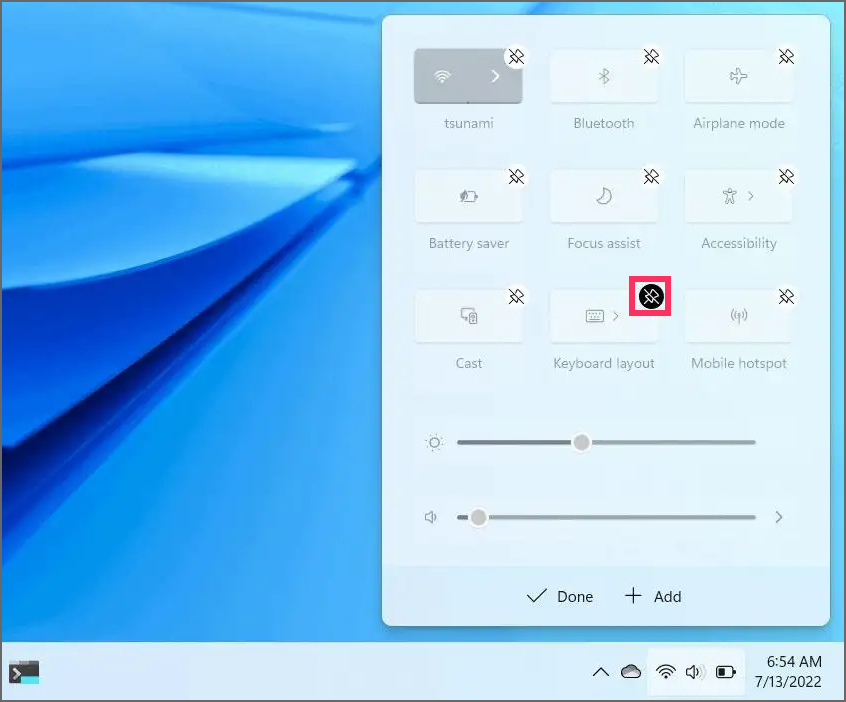 3-quick-settings-remove-buttons-windows-11