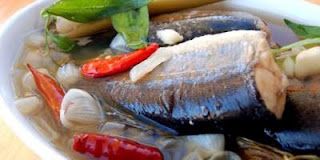 resep ikan kuah bening khas Manado
