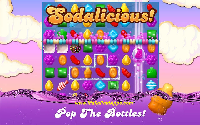 Candy Crush Soda Saga Mod(Unlimited Lives-Unlimited Boosters) Apk MafiaPaidApps