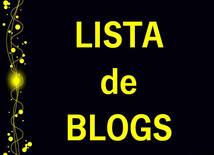 LISTA de BLOGS...