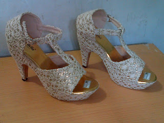 Jual High heels brukat T