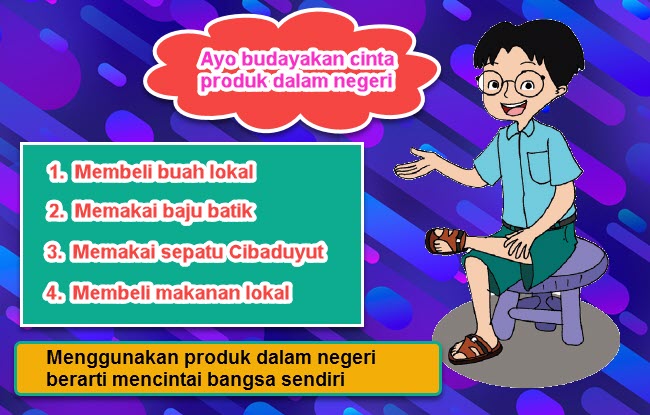 Poster Cinta Produk Dalam Negeri