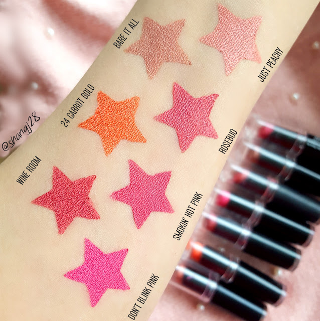  Wet N Wild Mega Last Lipsticks Collection with Swatches