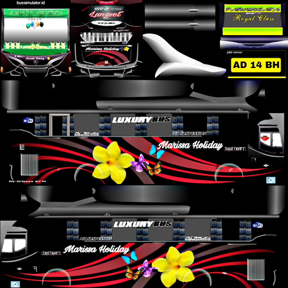 Download Livery BUSSID Arjuna XHD Keren Terbaru - Raina.id