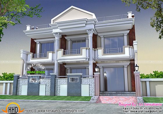 Front House Pillar Design