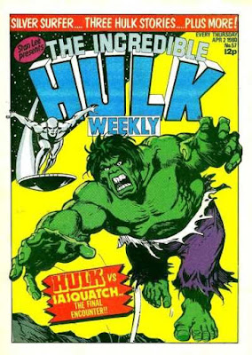 Incredible Hulk Weekly #57, Silver Surfer