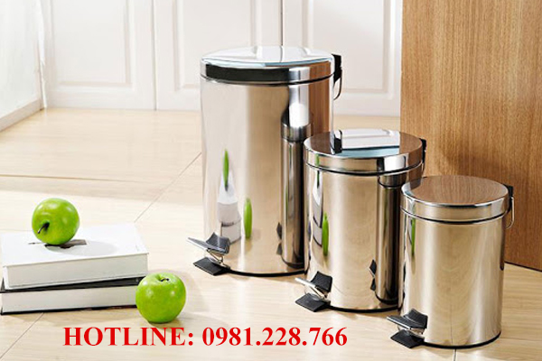 Các loại thùng rác inox phổ biến trên thị trường hiện nay