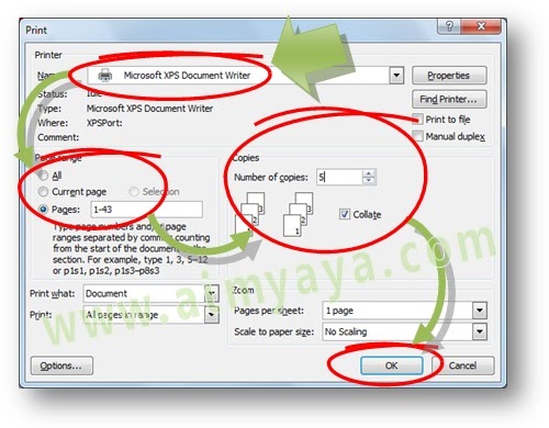 Cara Mencetak Beberapa Rangkap Dokumen Sekaligus Di Microsoft Word Cara Aimyaya Cara Semua Cara