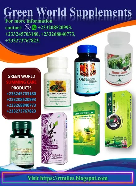 Green World Slimming Care Products / Package