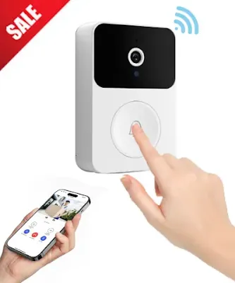 Smart Doorbell with Camera for Home Security
