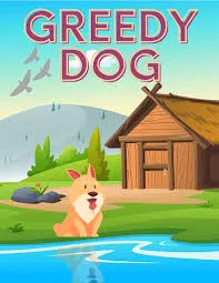 The Greedy Dog story in English with moral