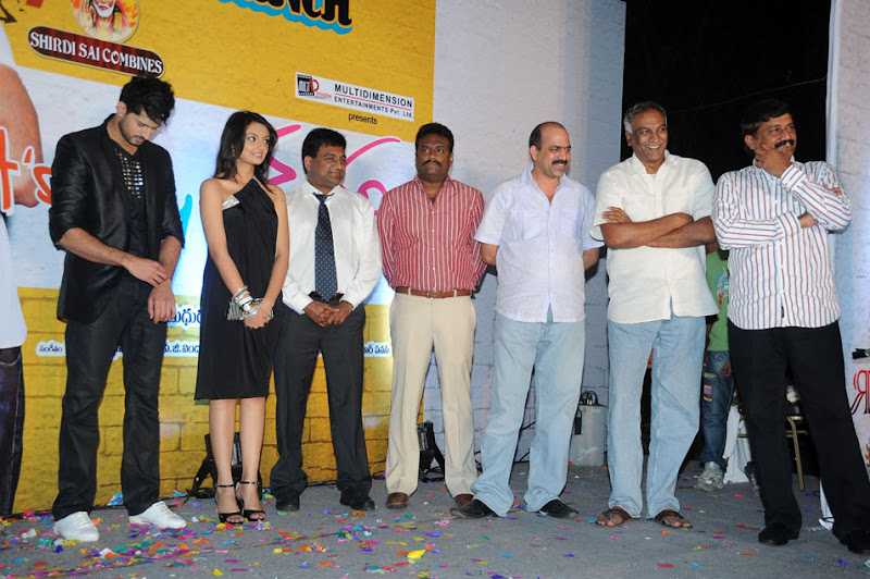 Its My Love Story stars Launch Nikitha with Aravind Krishna show stills