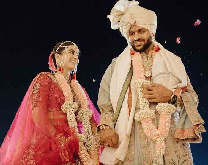 Shardul Thakur, Mittali Parulkar opt for exquisite traditional wedding looks, Mumbai, News, Marriage, Sports, Cricket, National.