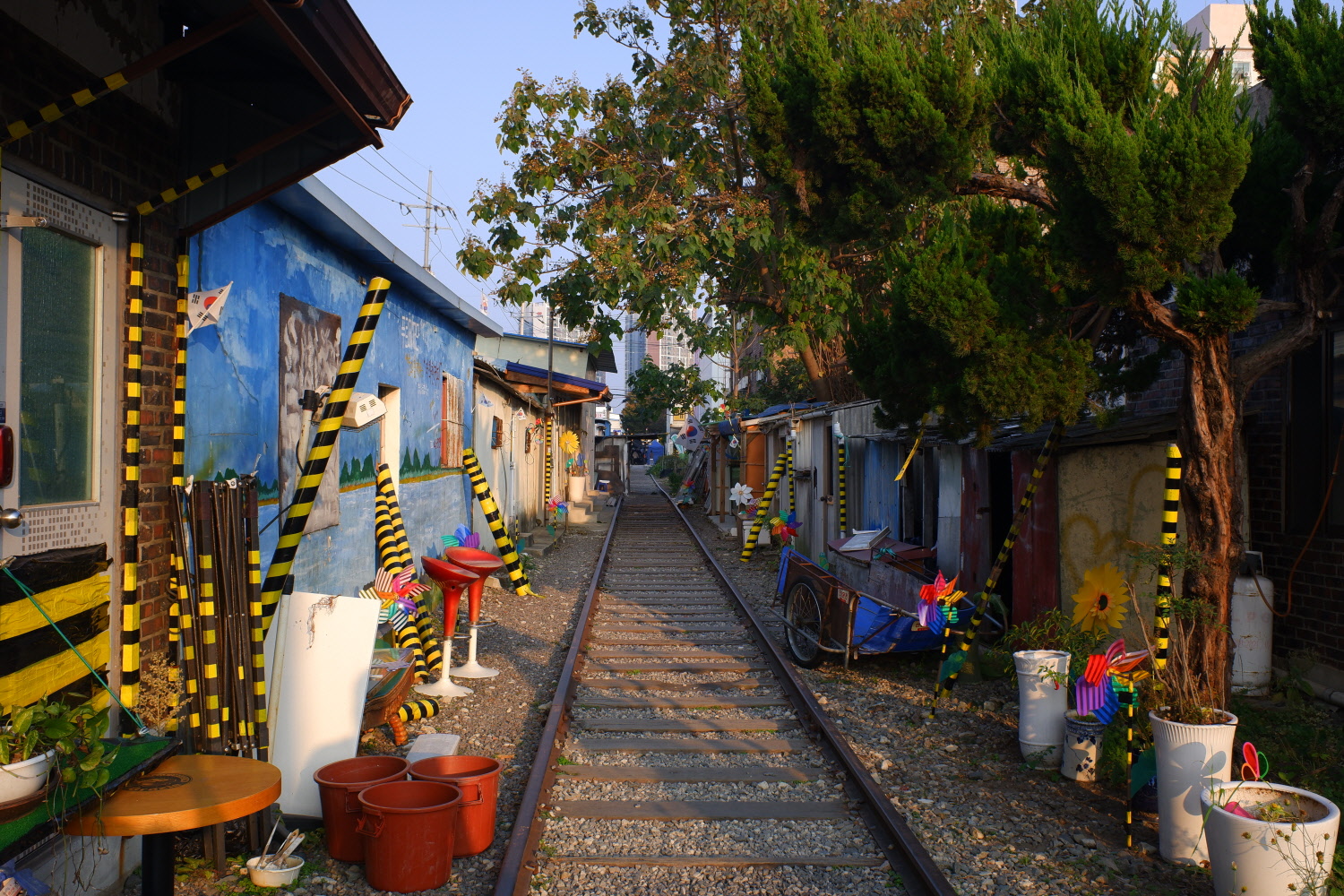 Gyeongam Railroal village