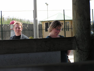 Sean & Louise at stables