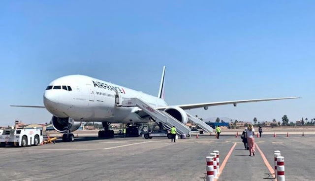 السفارة الفرنسية بالمغرب تعلن عن إعادة 816 عالقا في المغرب الى فرنسا عبر رحلات جوية في يوم واحد+ صور