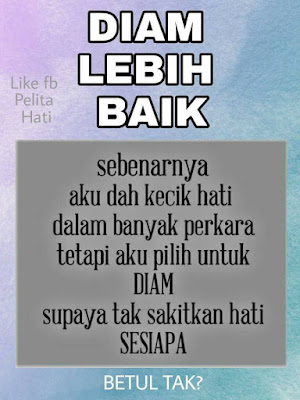 salam jumaat, islamic quote, madah islam, diam lebih baik, betul tak diam lebih baik