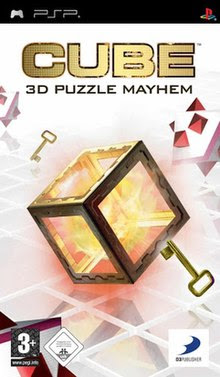 Cube 3D Puzzle Mayhem - PSP Game