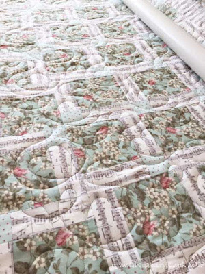 Fabscraps Vintage Elegance Quilt made by Jilly, quilted by Frances Meredith, Fabadashery Longarm Quilting