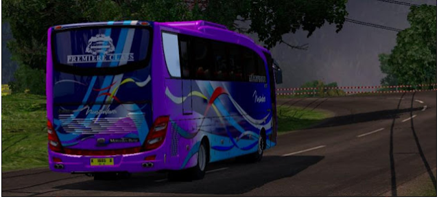 Livery Nusantara ets2 bus indonesia