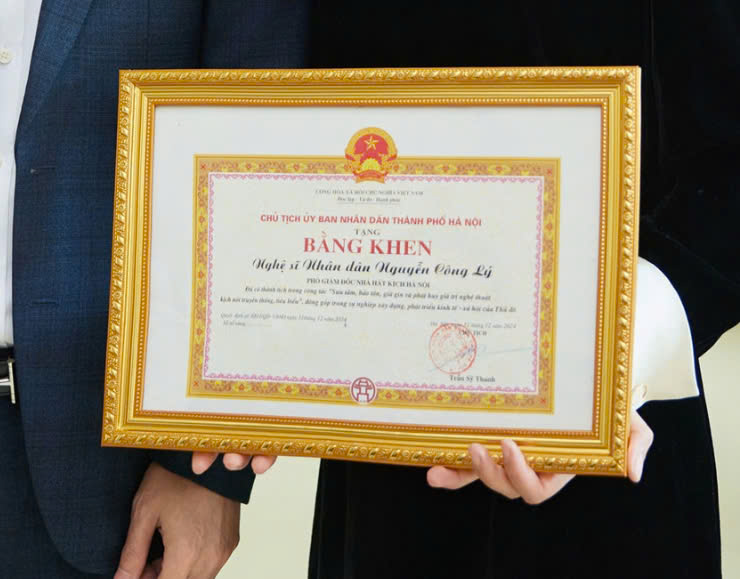 In bằng khen tại Tây Ninh