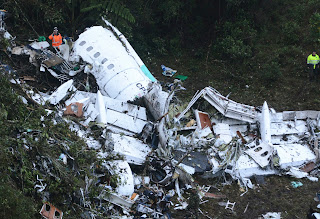 Aeronave RJ85 não tinha combustivel de reserva nem para uma órbita e caiu a poucos minutos do destino