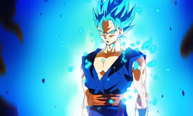 Gambar Dragon Ball Super Saiya Blue Wallpaper HD 