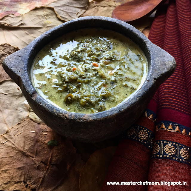 Thanjavur Style Keerai Mor Kootu 