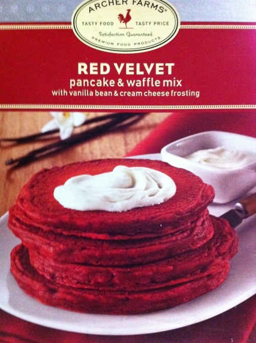 have  pancake red how  to hand  on velvet at cheese didn't Since I with mix Target. pancakes cream mix bought make the