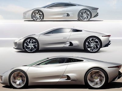 Jaguar CX75 EREV Electric Supercars Concept 2010