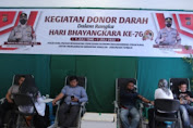 Gelar Donor, Polres Aceh Jaya Sumbang Darah 81 Kantung