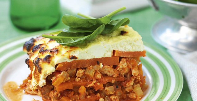 Chicken, Sweet Potato and Ricotta Lasagne