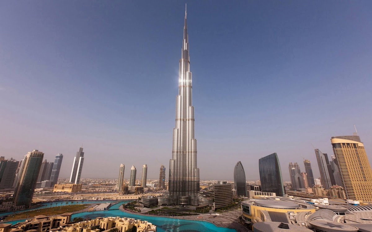 burj dubai widescreen hd wallpaper