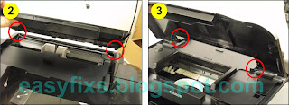 How to disassemble Canon iP3600 series and replace the ink absorber 02