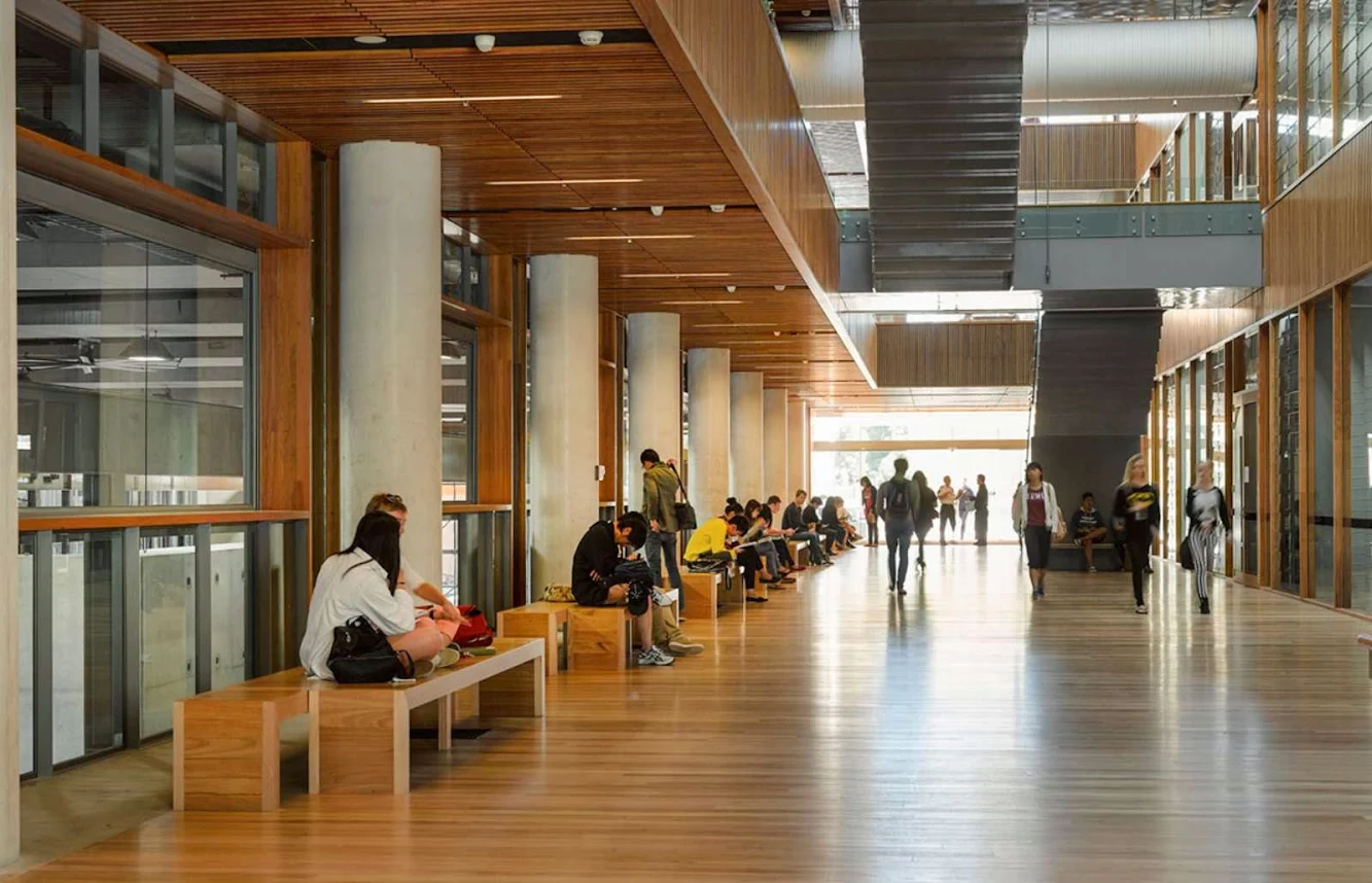 Advanced Engineering Building by Hassell and Richard Kirk