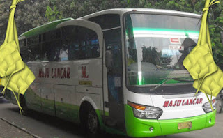 harga tiket lebaran 2019 bus maju lancar