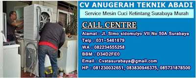 Service Mesin Cuci Ketintang Surabaya Murah