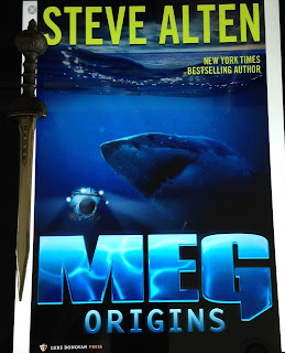 Portada del libro Meg: Origins, de Steve Alten